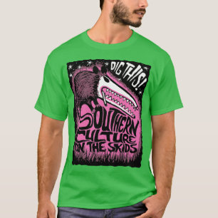 Camiseta Cultura del Sur en el Skids Possum