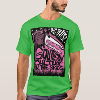 Camiseta Cultura del Sur en el Skids Possum