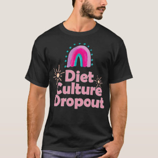 Camiseta Cultura dietética abandono cultivo antidietético