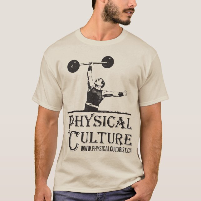 Camiseta Cultura física - Circus Strongman (Anverso)