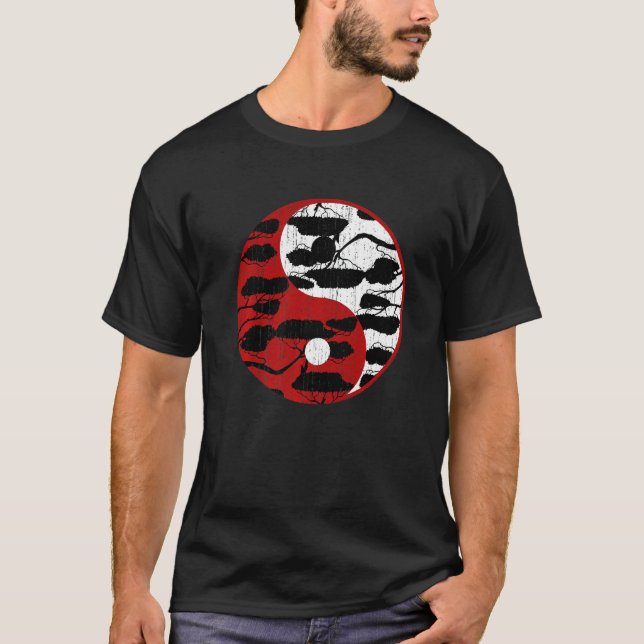 Camiseta Cultura japonesa budista zen Yin Yang Gardener Bo (Anverso)