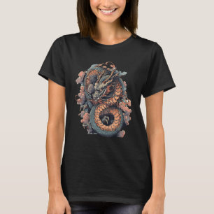Camiseta Cultura Japonesa China Dragón Tatuaje Mitología G