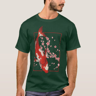 Camiseta Cultura japonesa Sakura cerezo en flor Taisho