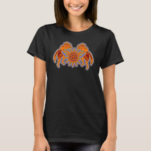 Camiseta Cultura nativa estadounidense Sun Bailando Kokopel