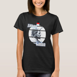Camiseta Cultura oromo tradición de vestir cultural Abbaa G