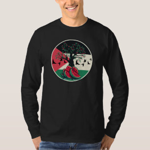 Camiseta cultura palestina árbol de oliva de la sandía pale