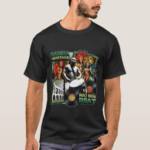 Camiseta Cultura patrimonial del Samba vintage Río de Janei