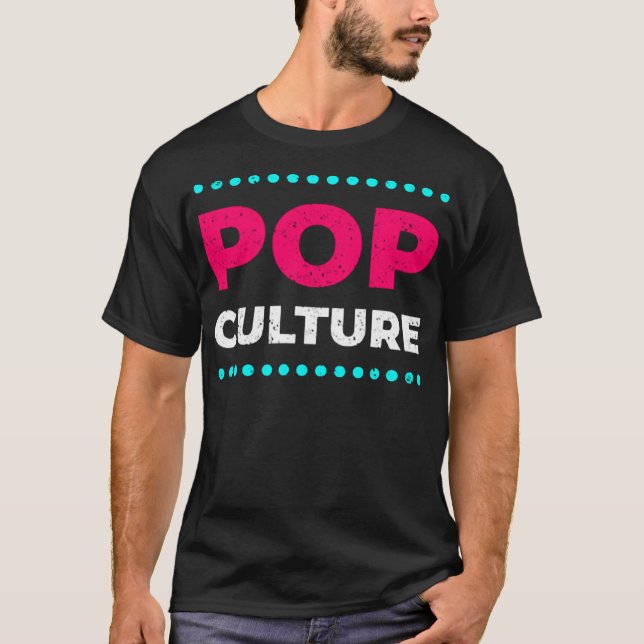 Camiseta Cultura pop (Anverso)