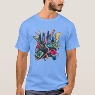 Camiseta Cultura pop moderna divertida