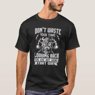 Camiseta Cultura vikingüística Guerrero nórdico Símbolos ce