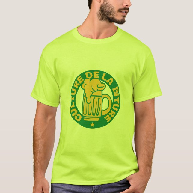 Camiseta culture biture biere alcool humour (Anverso)