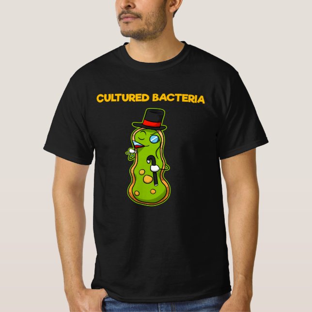 Camiseta Cultured Bacteria Microbiology Doctor (Anverso)