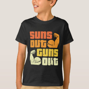 Camiseta Culturismo al Estilo Cali Salen Pistolas Fuera Bíc