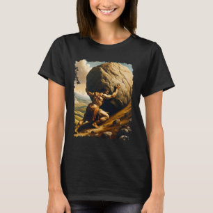 Camiseta Culturismo Sísifo Resistencia Clic Arte Griego Mit