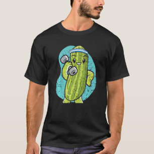 Camiseta Culturista Pepino Vegetal Planta Vegetariano Ve