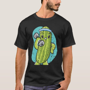 Camiseta Culturista Pepino Vegetal Planta Vegetariano Ve
