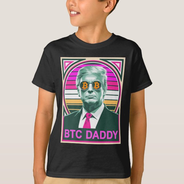 Camiseta Cum Trump Bitcoin Btc Daddy Auditoría De Finanzas  (Anverso)