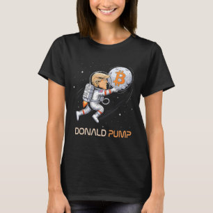 Camiseta Cum Trump Bitcoin Donald Pump Cripto Bull Preside