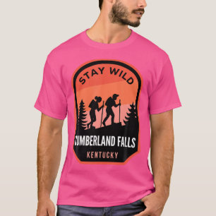 Camiseta Cumberland cae en Kentucky Senderismo en la natura