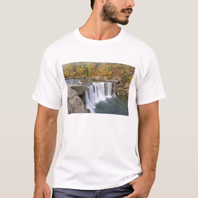 Camiseta Cumberland Falls Parque Estatal cerca de Corbin Ke (Anverso)