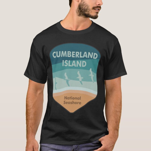 Camiseta Cumberland Island National Seashore Georgia Seagul (Anverso)