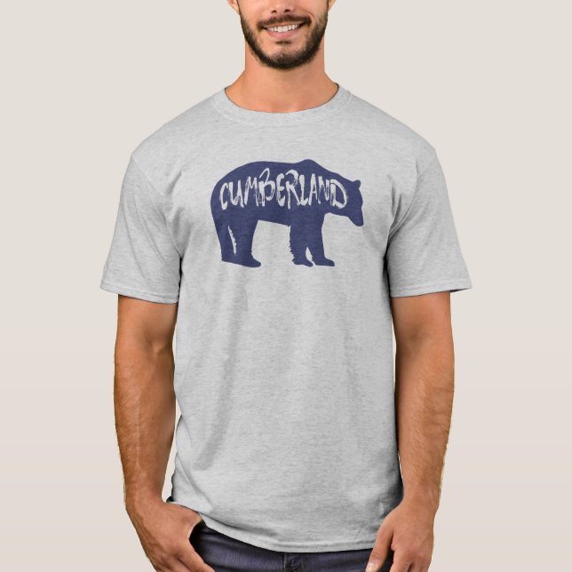 Camiseta Cumberland Maryland Bear (Anverso)