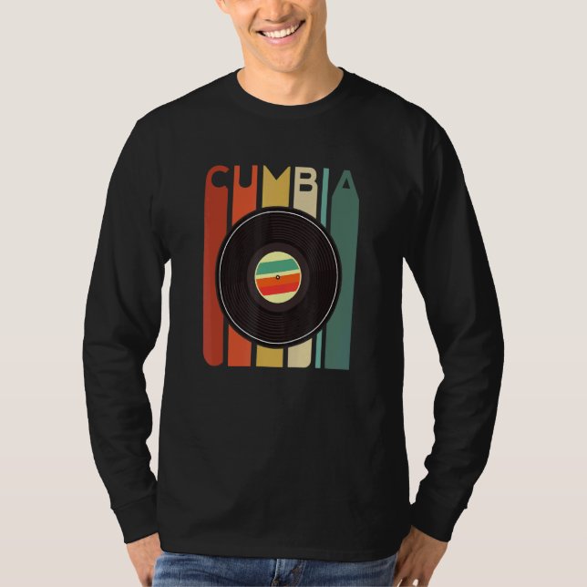 Camiseta Cumbia Latina Latino Baile Fiesta Regalo Colo (Anverso)