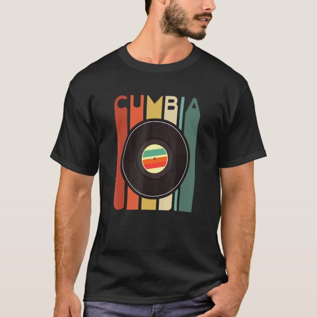 Camiseta Cumbia Latina Latino Baile Fiesta Regalo Colo (Anverso)