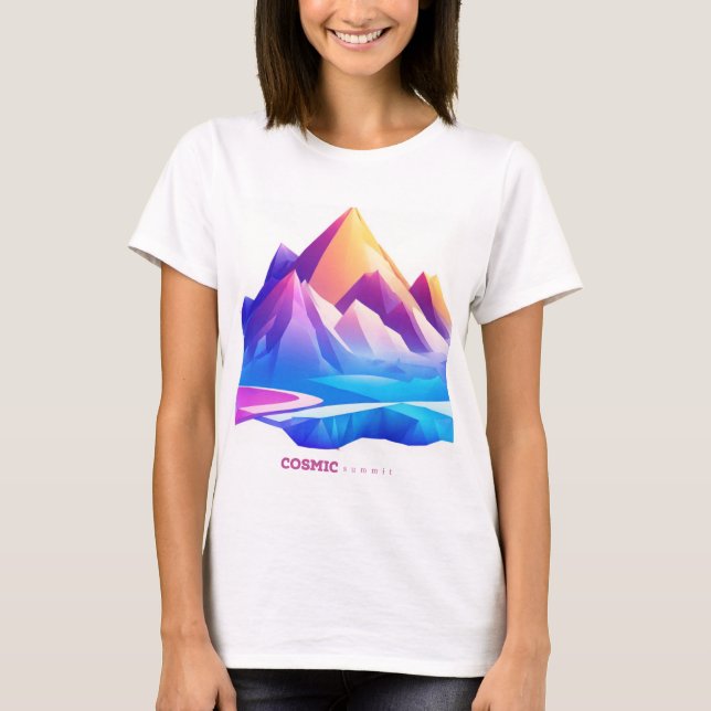Camiseta Cumbre Cósmica (Anverso)