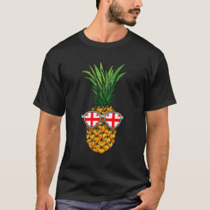 Camiseta Cumbre de gafas de sol de la bandera georgiana de