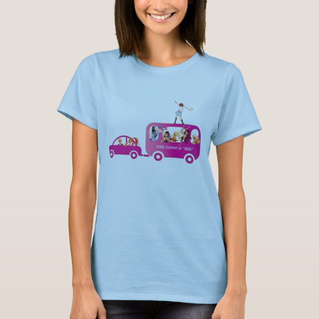 Camiseta Cumbre de IVAA en el autobús (Anverso)