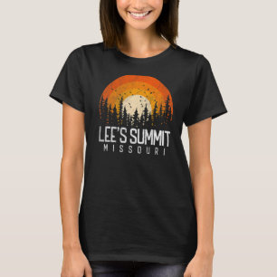 Camiseta Cumbre de Lee Misuri MO Retro Vintage años 90