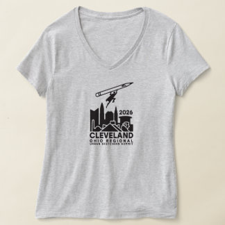 Camiseta Cumbre de Urban Sketchers 2026 - Cleveland - Mujer