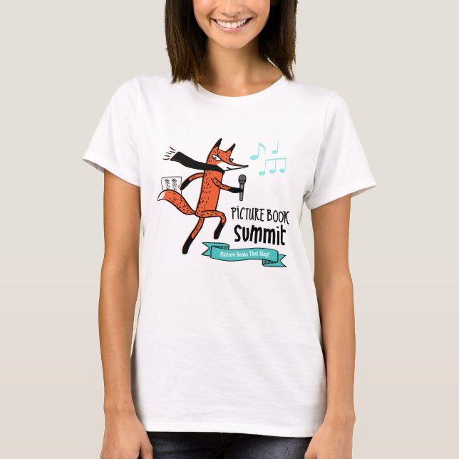 Camiseta Cumbre del Libro de Imágenes: Libros De Imágenes Q (Anverso)