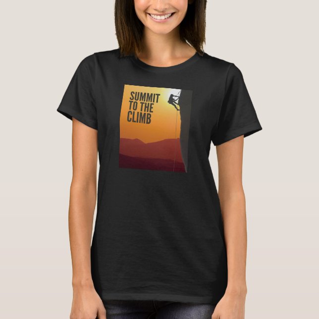 Camiseta Cumbre Para La Escala (Anverso)