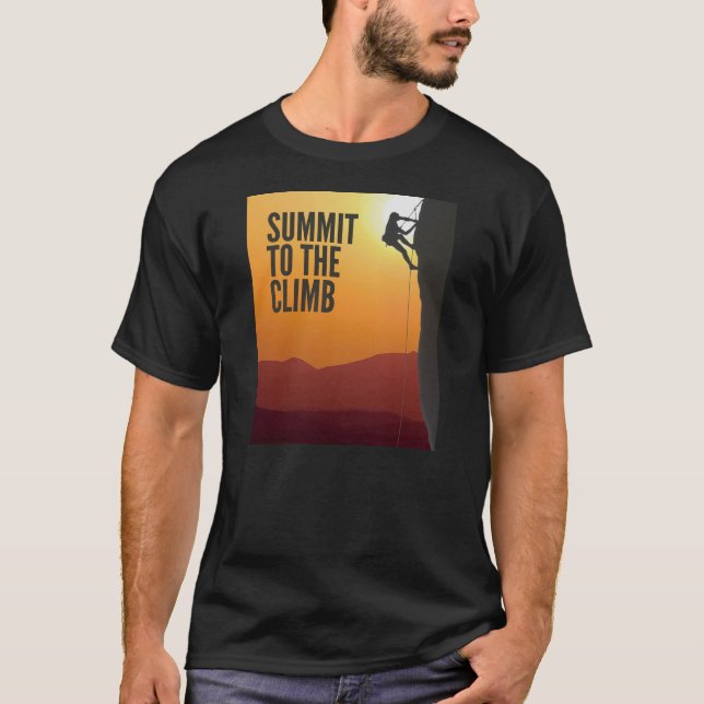 Camiseta Cumbre Para La Escala (Anverso)