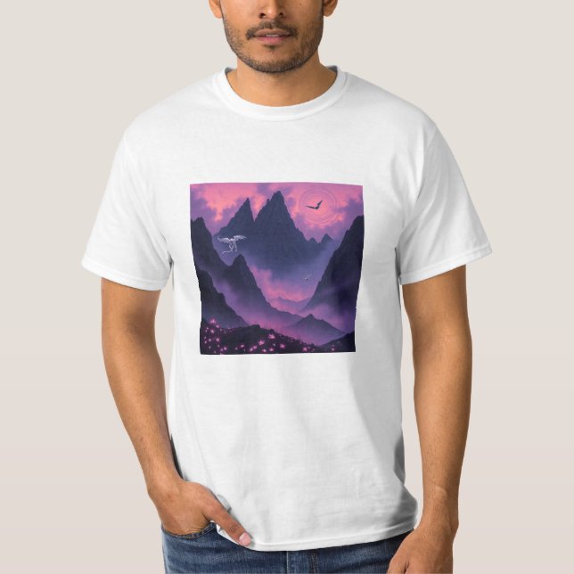 Camiseta Cumbres y Dragones Economica (Anverso)
