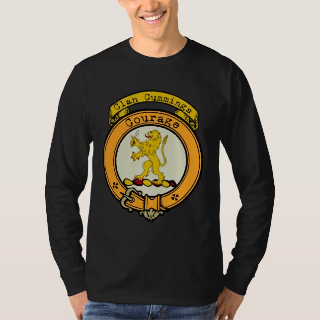 Camiseta Cummings Clan Scottish Crest (Anverso)