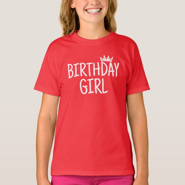Camiseta Cumpleañera (Anverso)