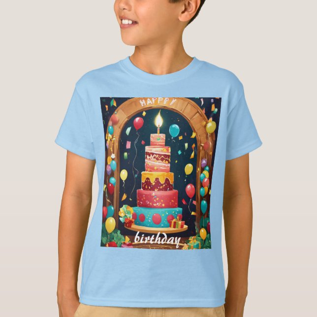 Camiseta cumpleaños (Anverso)