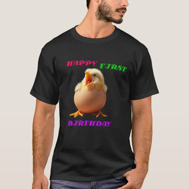 Camiseta cumpleaños (Anverso)