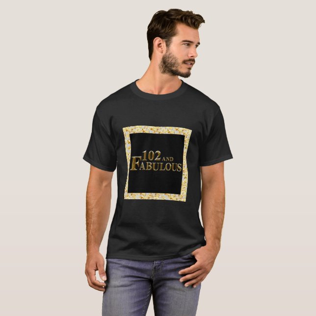 Camiseta Cumpleaños 102 (Anverso completo)
