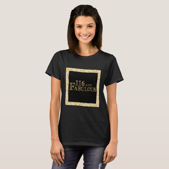 Camiseta Cumpleaños 116 (Anverso completo)