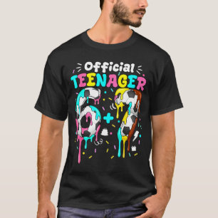 Camiseta cumpleaños 13 adolescente seis siete 6+7 niños niñ
