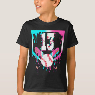 Camiseta Cumpleaños 13 Bysebyll Home Plate Drip Helado 1
