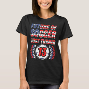 Camiseta Cumpleaños 13 de Future Of Soccer Cel
