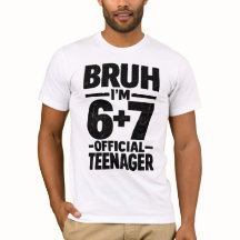 Camiseta Cumpleaños 13 Meme Divertido 6 7 Cumpleañ