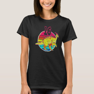 Camiseta Cumpleaños 16 I Parasaurolophus I Familiares a Jue