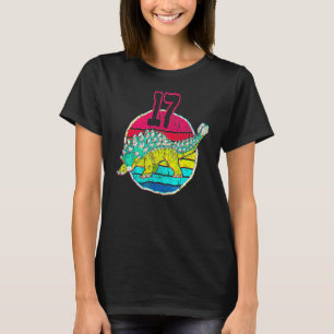 Camiseta Cumpleaños 17 I Ankylosaurus Magniventris I Famili