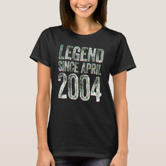 Camiseta Cumpleaños 18 Marzo Nacido Leyenda de 18 Años Des